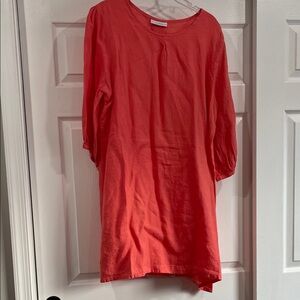 Eileen Fisher Vibrant Red Tunic